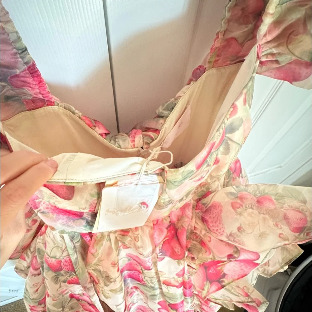 Selkie Strawberry and Cream In Bloom XS - Picture 3 of 4